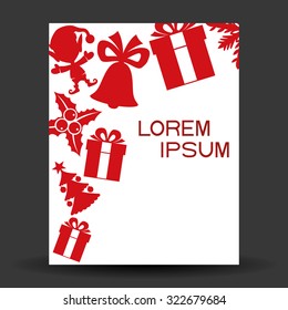 Vector illustration. Poster background with space for text.