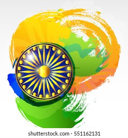 Vector illustration of a poster or banner for indian republic day.