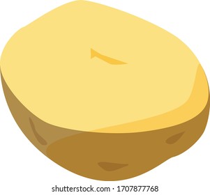 Vector illustration of potato, vegetable icon