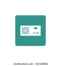 Vector illustration of power supply icon. Premium quality web icon.