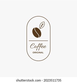 vector illustration of premium coffee logo badges perfect for coffee shop and restaurant