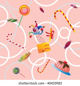 vector illustration, present texture, pattern concept.