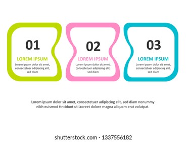 Vector illustration for presentation, statistics report, website banner