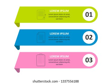 Vector illustration for presentation, statistics report, website banner