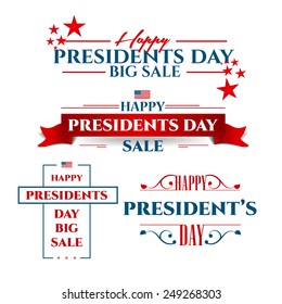 vector illustration President's Day a national holiday of the United States love of the homeland and traditions of its people