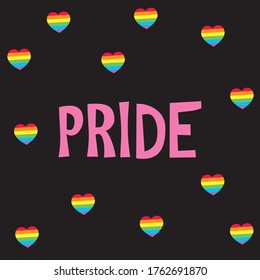 Ilustración vectorial para la celebración del mes del Orgullo. Concepto LGBT.