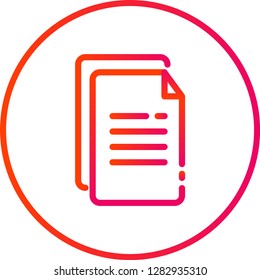Vector illustration, printing icon, print shop, typography
