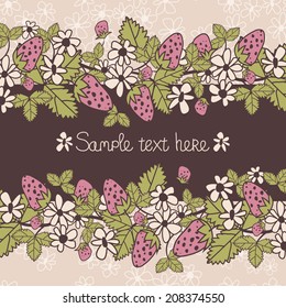 Vector illustration for printing on paper and fabric