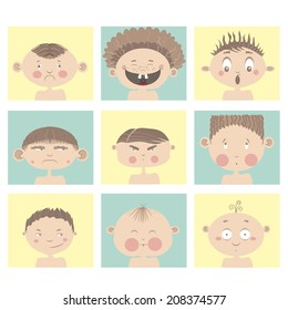 Vector illustration for printing on paper and fabric