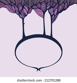 Vector illustration for printing on paper and fabric