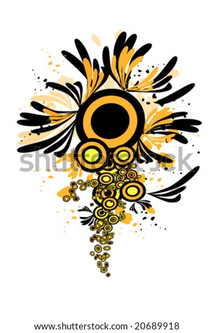 vector illustration of prodigy flower