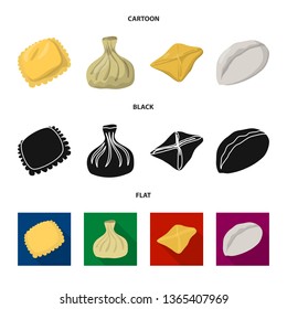 Vector illustration of products  and cooking icon. Collection of products  and appetizer stock vector illustration.