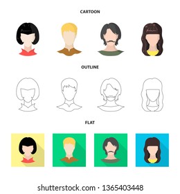 Vector illustration of professional and photo icon. Collection of professional and profile stock vector illustration.