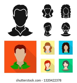 Vector illustration of professional and photo sign. Collection of professional and profile stock symbol for web.