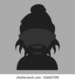 Vector illustration profile avatar icon