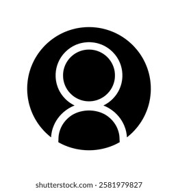 Vector illustration of profile icon