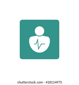 Vector illustration of project pulse icon. Premium quality web icon.