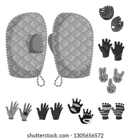 Vector illustration of property and distinctive icon. Collection of property and textile stock symbol for web.