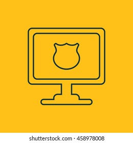 Vector illustration of protection icon