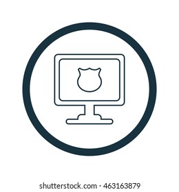Vector illustration of protection icon