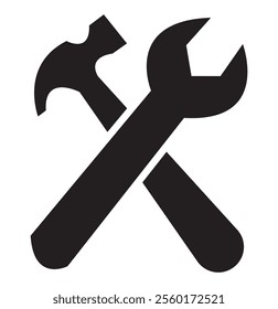Vector illustration of provide service icon in dark color and transparent background(png).