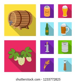 Vector illustration of pub and bar logo. Collection of pub and interior vector icon for stock.
