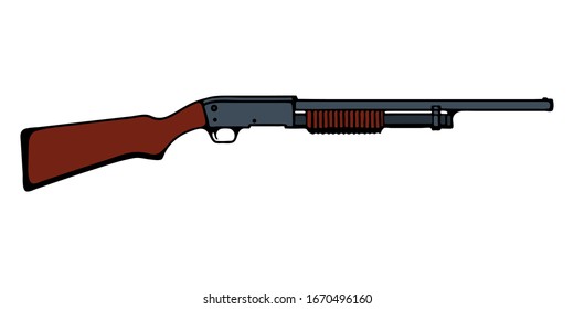 803 Pump action vector Images, Stock Photos & Vectors | Shutterstock