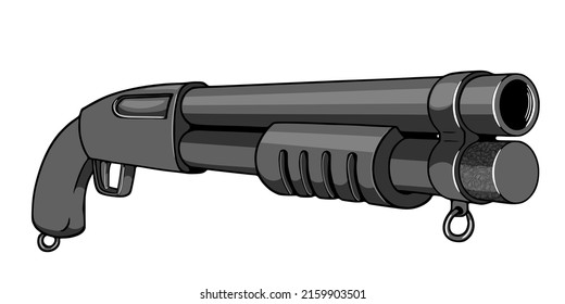 shotgun drawing