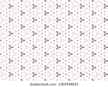 Ilustración vectorial de color púrpura de Mandala o de tela de Ikat patrón sin problemas para fondo de papel tapiz.
