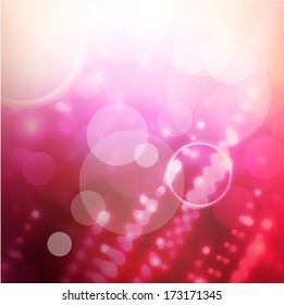 Vector illustration of  purple glitter background.