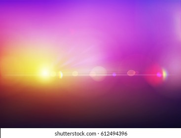 Vector illustration of purple soft colored abstract background