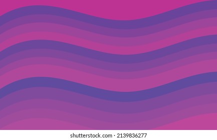 Grado de onda púrpura de la ilustración del vector