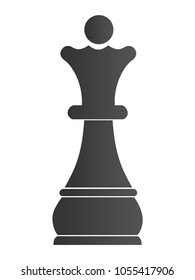 Vector illustration of a Queen Chess Figure