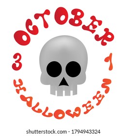 Vector Illustration Quotes For Halloween