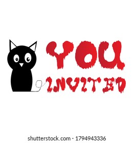 Vector Illustration Quotes For Halloween