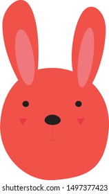vector illustration of a rabbit