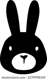 vector illustration of rabbit cartoon