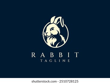 Vector illustration of Rabbit Logo Design