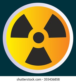 Vector Illustration - Radiation Icon
