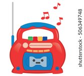 Vector Illustration Of Radio