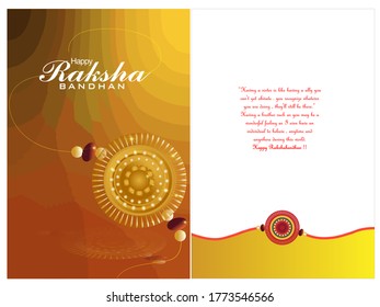 vector illustration of Raksha bandhan. design for cards,greeting ,posters.