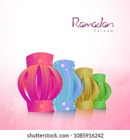 Vector illustration for ramadan kareem