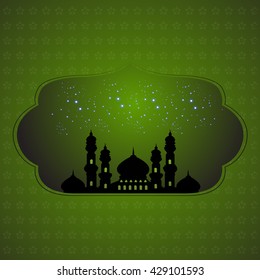 Vector illustration for ramadan kareem