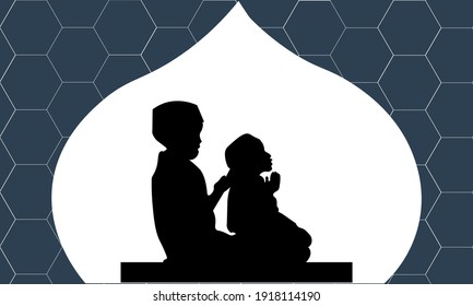 Vector illustration ramadan kareem for background, wallpaper, banner, etc.