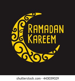 Vector Illustration of Ramadan Kareem design template. good for card and banner