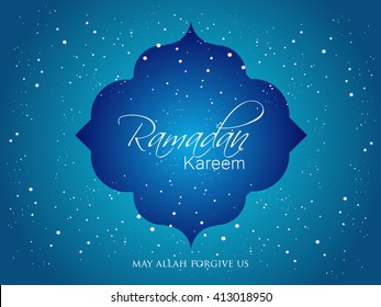 Vector illustration for Ramadan kareem festival of muslim community