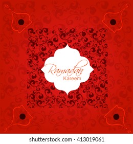 Vector illustration for Ramadan kareem festival of muslim community