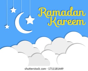 Vector illustration of Ramadan poster