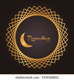 Vector illustration of ramadan theme greeting social media banner background template. 4000x4000 pixel perfect.