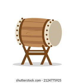 Vector illustration of Ramadhan drum theme

